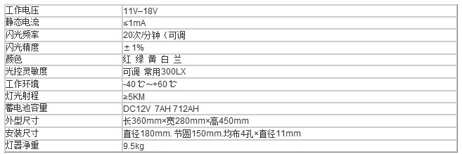 防爆航标灯